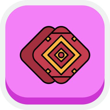 Modern b 'nin vektör illüstrasyonu eksik simgesi