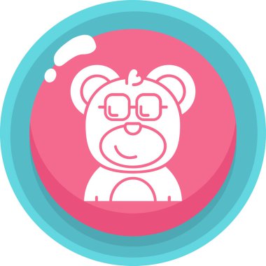 bebek ikonu vektör illüstrasyonu