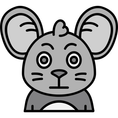 şirin koala hayvan simgesi vektör tasarımı grafiği