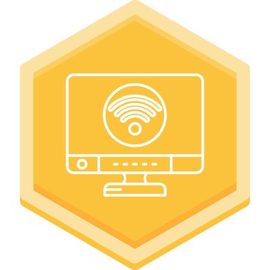 wifi 'nin vektör simgesi