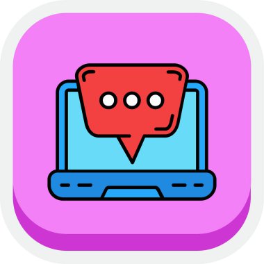 Web ve mobil için vektör simgesi