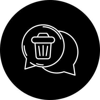 vektör çöp simgesi illüstrasyonu