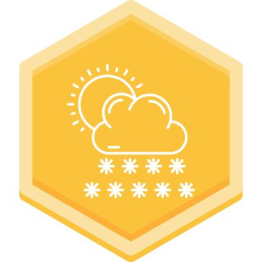 Modern simgenin vektör illüstrasyonu