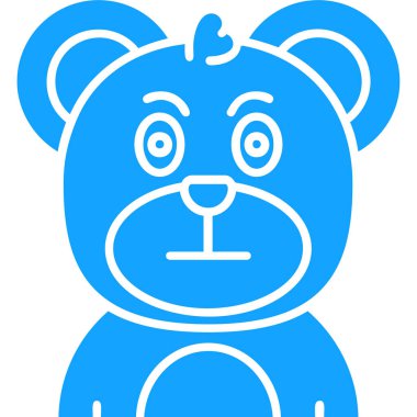 ayı ağ simgesi basit tasarım