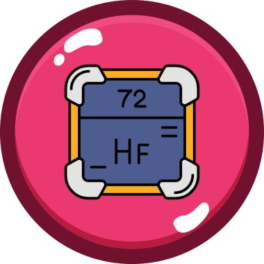 Modern bir simgenin vektör illüstrasyonu