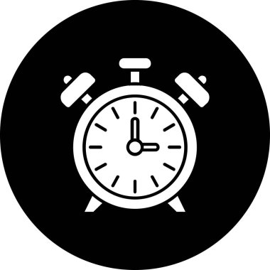 vektör çizim çalar saat