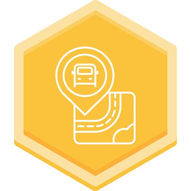 Modern bir simgenin vektör illüstrasyonu