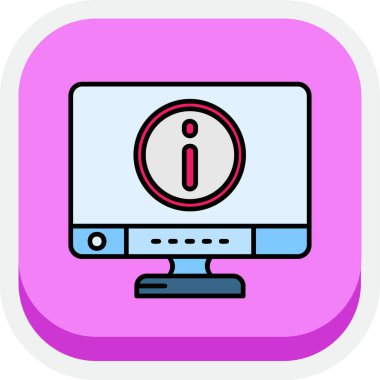 bilgisayar simgesi, illüstrasyon vektörü