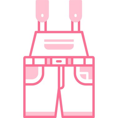 Çanta. Web simgesi basit illüstrasyon