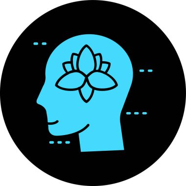 Projeniz için vektör çiçek simgesi