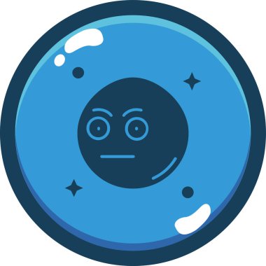 uzaylı ay simgesi simgesi tam biçiminde