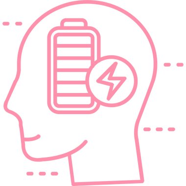 pil şarj etme simgesi modayı izole ederek