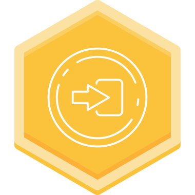 ok simgesi, vektör illüstrasyonu