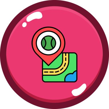 harita konumu simgesi tam - biçim