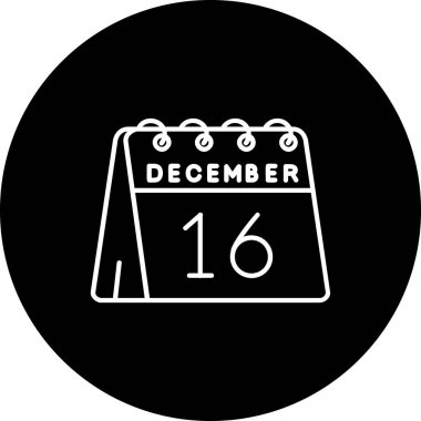 Takvim simgesi vektör illüstrasyonu