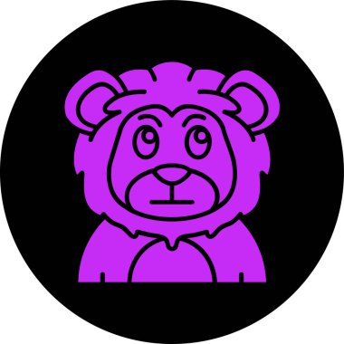 Utandırılmış Neon siyah kabartma vektör resimleme