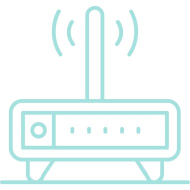 Yönlendirici. Web simgesi basit tasarım