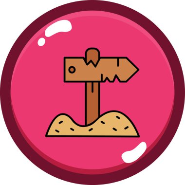 Gıda simgesinin vektör illüstrasyonu