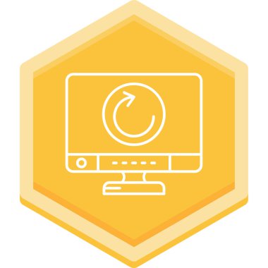 seo modern simgesinin vektör illüstrasyonu