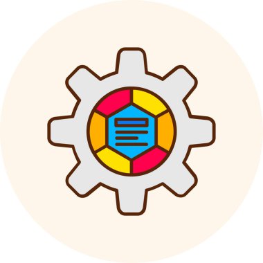 dişli vektör simgesi