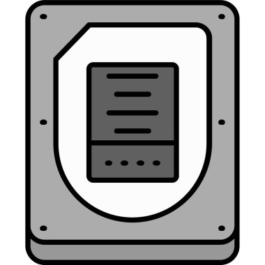 Bir kitap simgesinin vektör illüstrasyonu