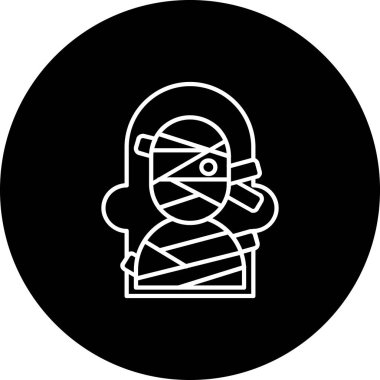 Yiyecek ve içecek ikonunun vektör illüstrasyonu