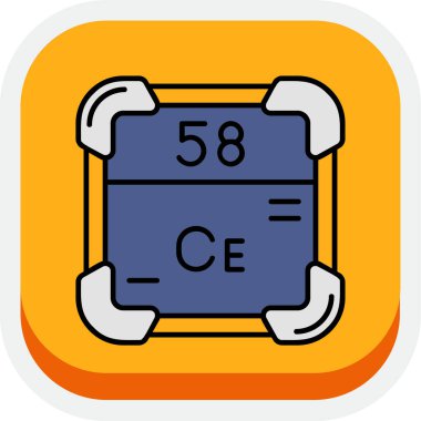 9 numaralı simge, vektör illüstrasyonu