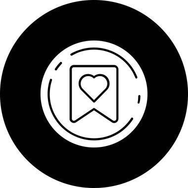 kalp simgesi soyut arkaplanda izole edildi