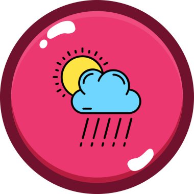 Hava simgesinin vektör illüstrasyonu