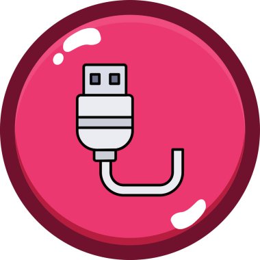 Dolgu simgesi, vektör illüstrasyonu