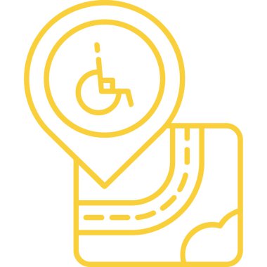 pasifleştirilmiş simge vektör illüstrasyonu