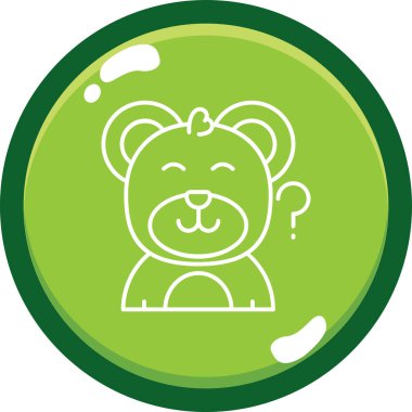 Bir fincan çayla sevimli bir ayı