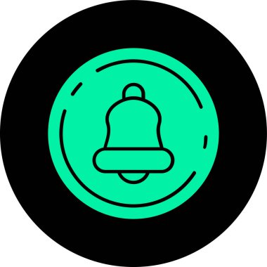 Projeniz için vektör çan simgesi