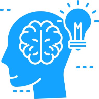 beyin yaratıcı zihin simgesi