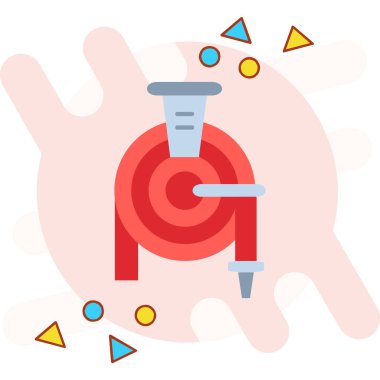 Vektör illüstrasyonu, simge ögesi arkaplanı