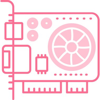 Basit vektör illüstrasyon seosu