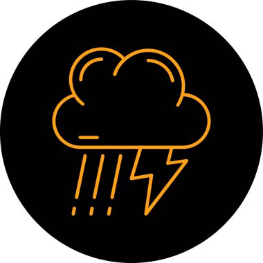 vektör Bulut simgesi illüstrasyonu