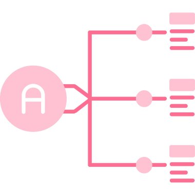 Ağ web simge vektör çizim