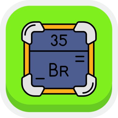 Bir b simgesinin vektör illüstrasyonu