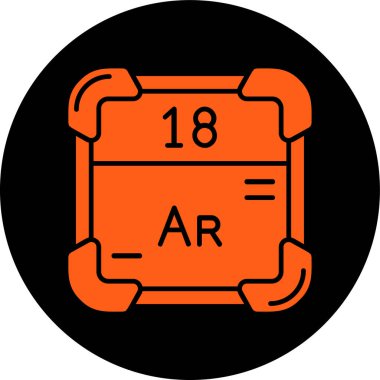 Kimyasal bir simgenin gösterimi