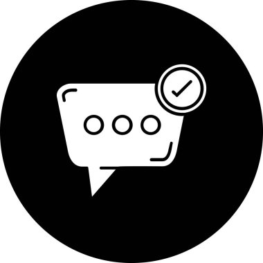 konuşma kabarcığı vektör çizimi