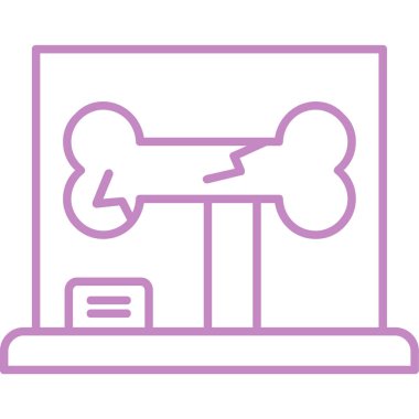 Masaüstü ve klavye vektör illüstrasyon tasarımlı bilgisayar