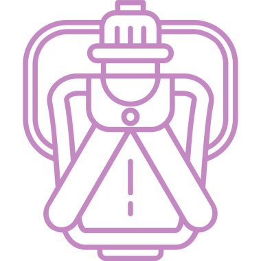 Modern b 'nin vektör illüstrasyonu eksik simgesi