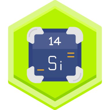 Modern bir ikon, bilim ve eğitim temasının vektör illüstrasyonu