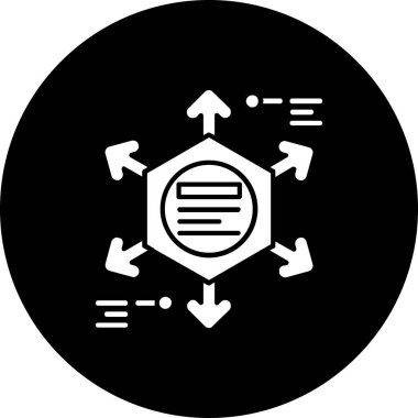 Yeni yılın yeni ürününün vektör simgesi