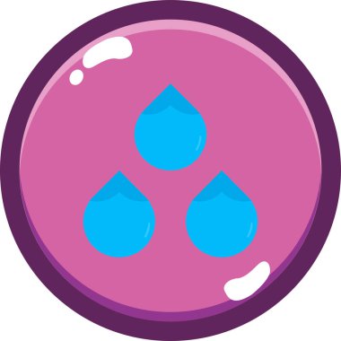 ikon vektör illüstrasyonunu bırak