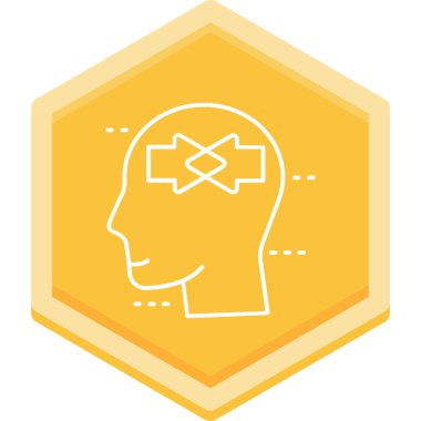 yaratıcı düşünme kutsal kişilerin resmi, vektör çizim