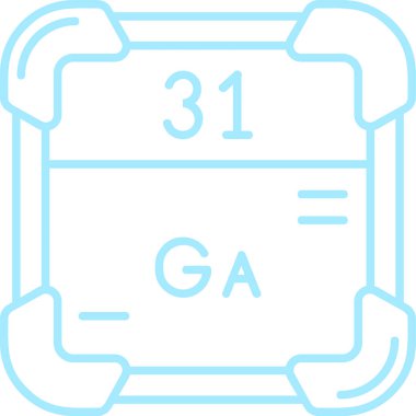 Bir b simgesinin vektör illüstrasyonu