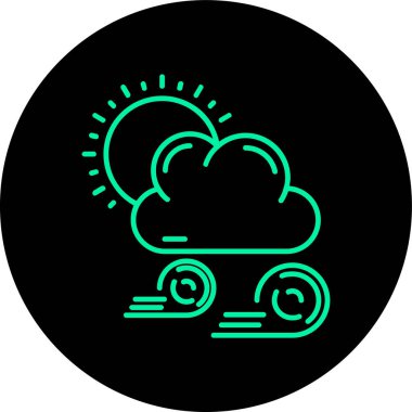 vektör Bulut simgesi illüstrasyonu