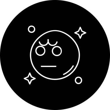 vektör emoji simgesi çizimi